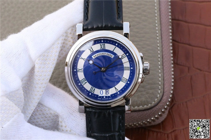 Breguet Marine 5817 1:1 Best Edition Replica Watch Stainless Steel Bezel