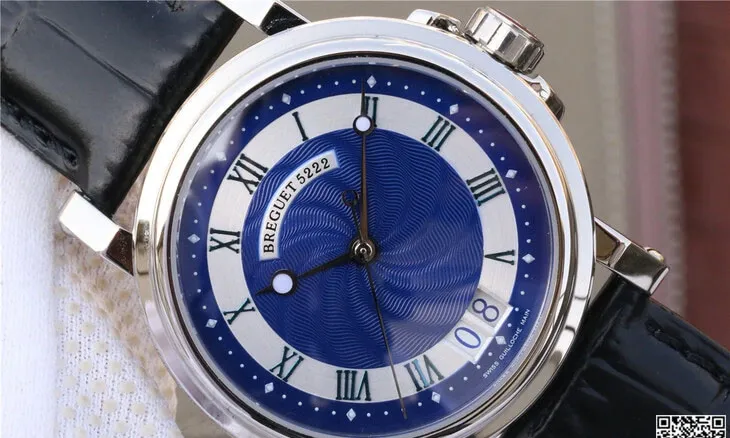 Breguet Marine 5817 1:1 Best Edition Replica Watch Stainless Steel Bezel