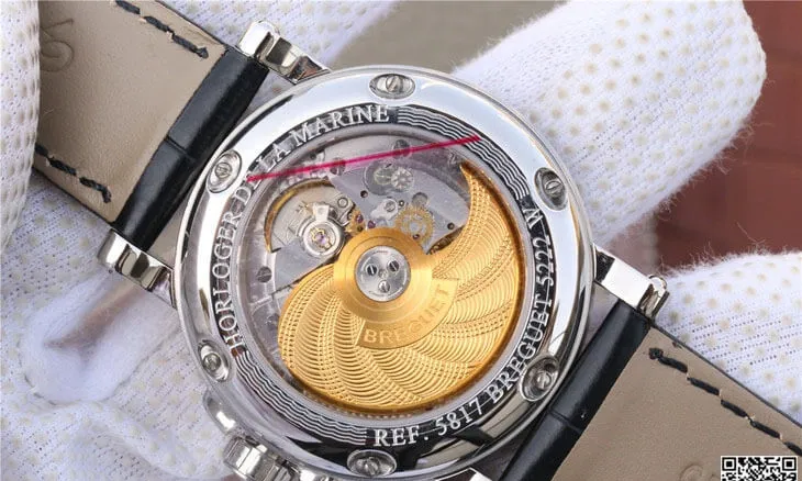 Breguet Marine 5817 1:1 Best Edition Replica Watch Stainless Steel Bezel