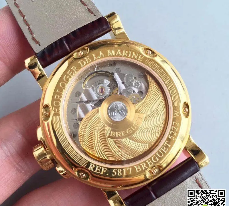 Breguet Marine 5817BA 12 9V8 1:1 Best Edition Replica Watch Swiss ETA517GG