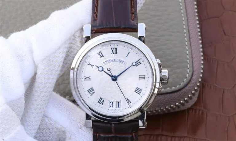 Breguet Marine 5817ST 12 5V8 1:1 Best Edition Replica Watch Stainless Steel Bezel