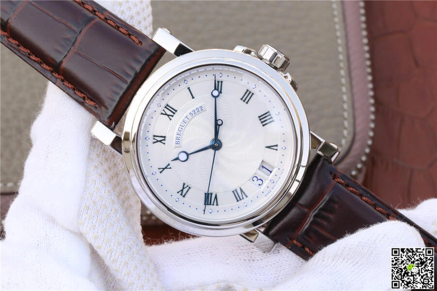 Breguet Marine 5817ST 12 5V8 1:1 Best Edition Replica Watch Stainless Steel Bezel