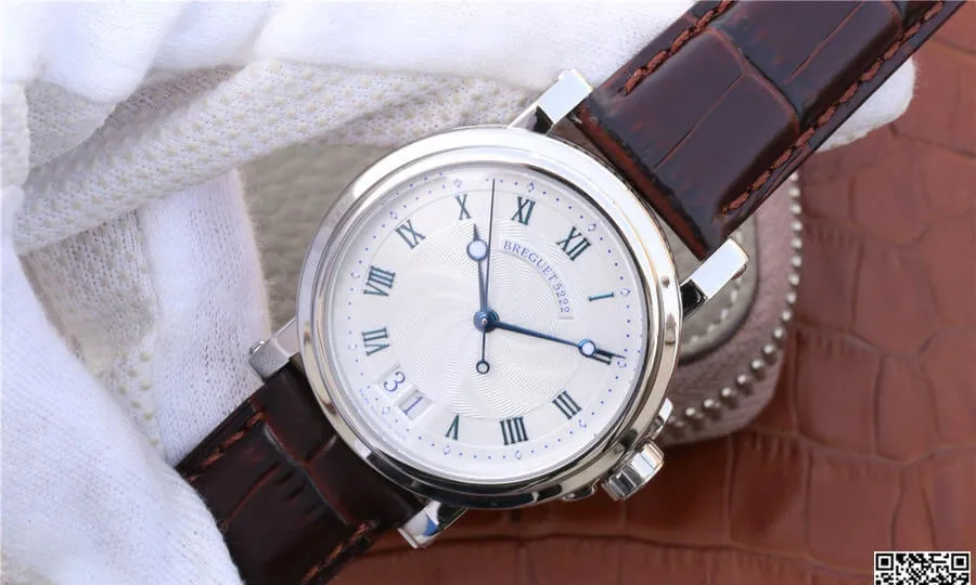 Breguet Marine 5817ST 12 5V8 1:1 Best Edition Replica Watch Stainless Steel Bezel