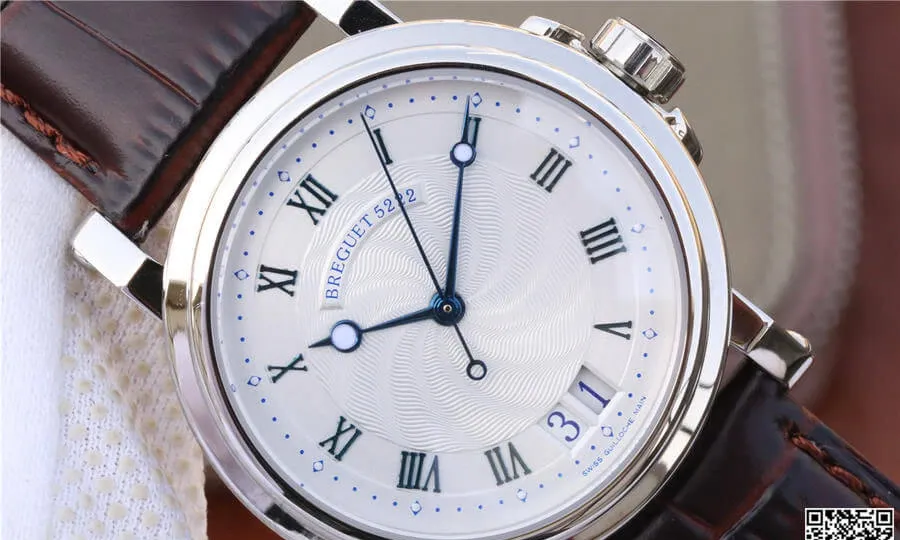 Breguet Marine 5817ST 12 5V8 1:1 Best Edition Replica Watch Stainless Steel Bezel