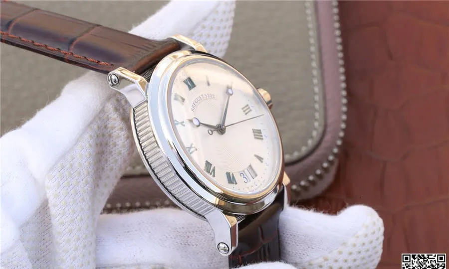 Breguet Marine 5817ST 12 5V8 1:1 Best Edition Replica Watch Stainless Steel Bezel