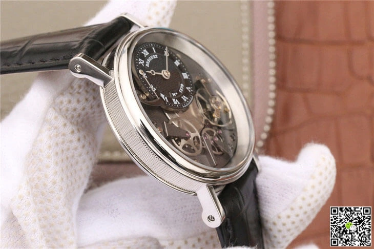 Breguet Tradition 7057BB G9 9W6 1:1 Best Edition Replica Watch Black Leather Strap