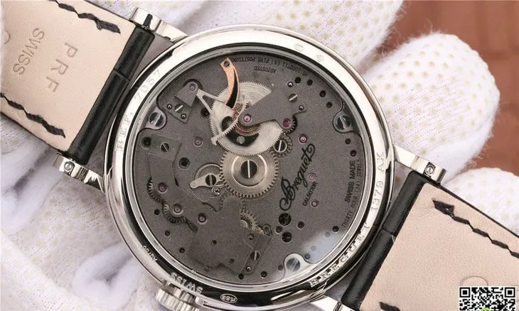Breguet Tradition 7057BB G9 9W6 1:1 Best Edition Replica Watch Black Leather Strap
