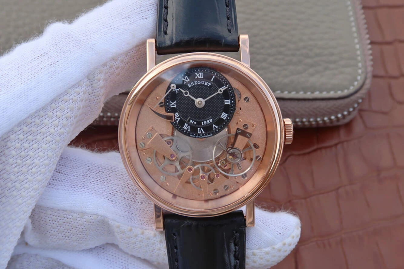 Breguet Tradition 7057BR R9 9W6 1:1 Best Edition Replica Watch Leather Strap
