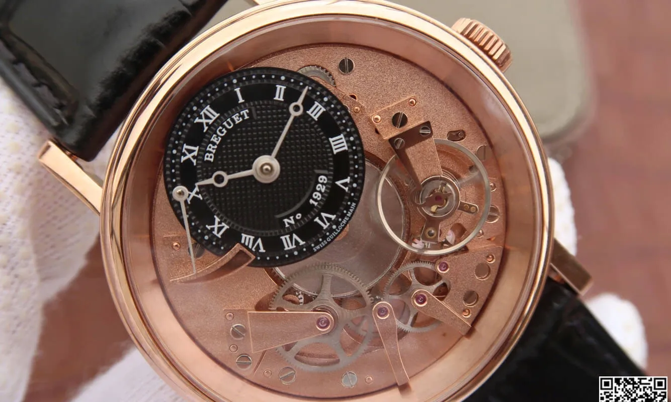 Breguet Tradition 7057BR R9 9W6 1:1 Best Edition Replica Watch Leather Strap