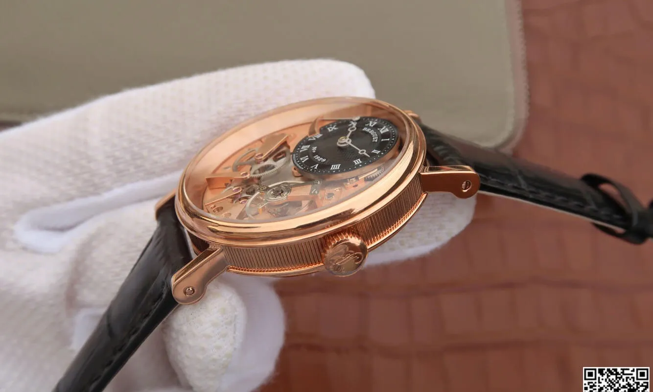 Breguet Tradition 7057BR R9 9W6 1:1 Best Edition Replica Watch Leather Strap
