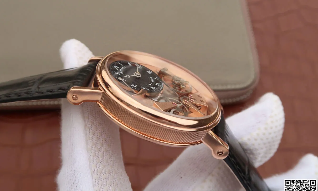 Breguet Tradition 7057BR R9 9W6 1:1 Best Edition Replica Watch Leather Strap