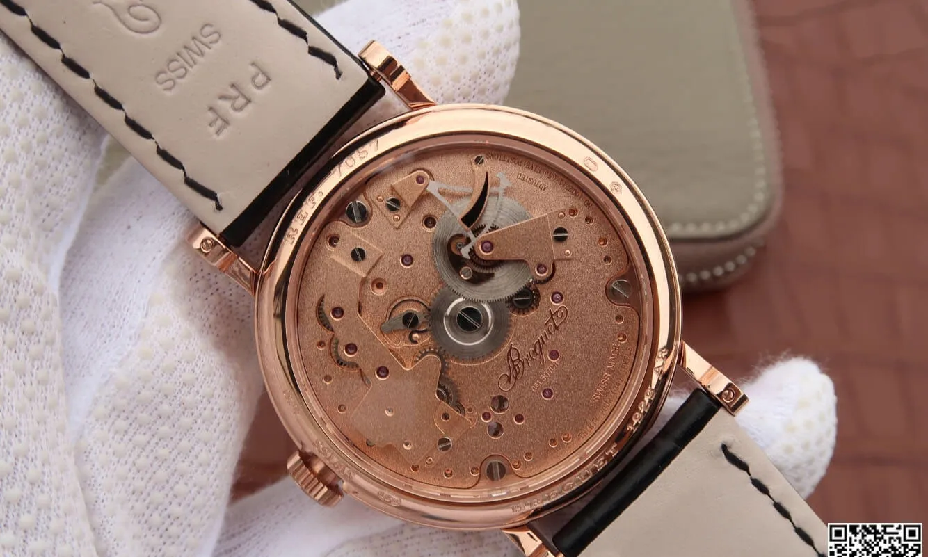 Breguet Tradition 7057BR R9 9W6 1:1 Best Edition Replica Watch Leather Strap