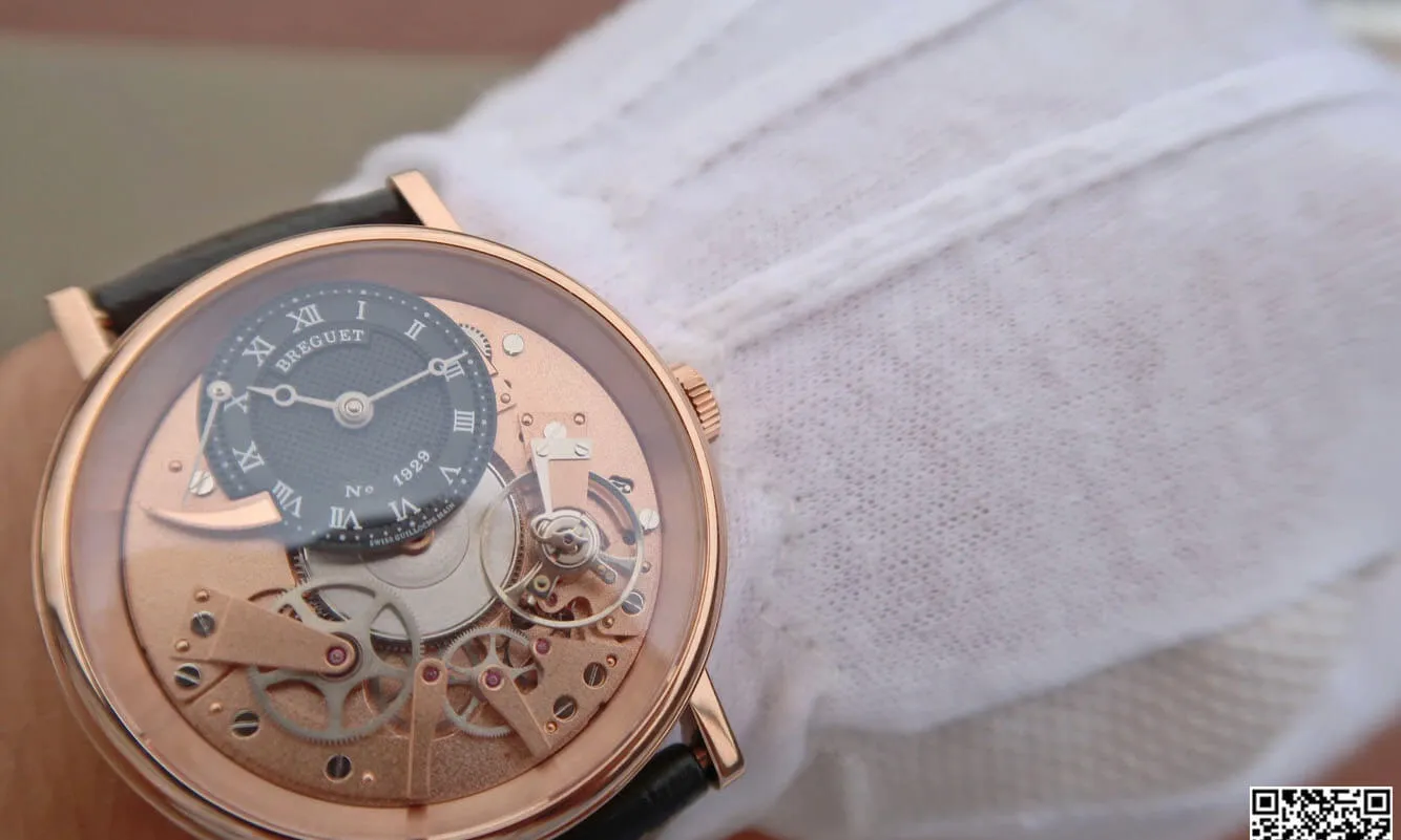 Breguet Tradition 7057BR R9 9W6 1:1 Best Edition Replica Watch Leather Strap