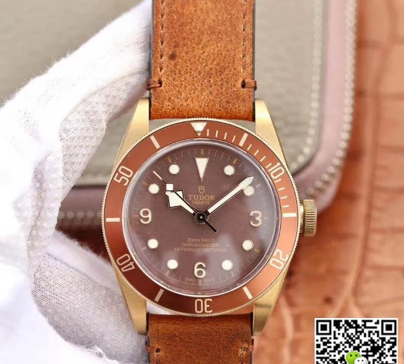 Tudor Heritage Black Bay Bronze 79250B XF Factory 1:1 Best Edition Replica Watch Swiss ETA 2824 Brown Dial
