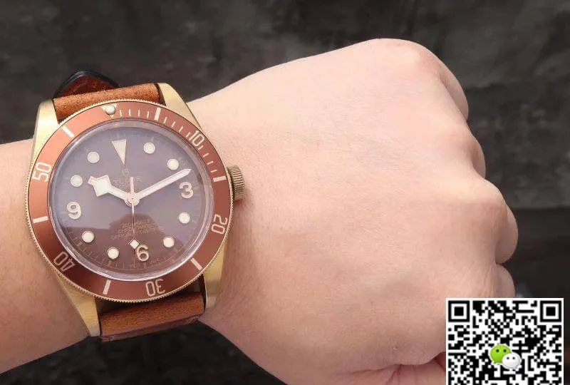 Tudor Heritage Black Bay Bronze 79250B XF Factory 1:1 Best Edition Replica Watch Swiss ETA 2824 Brown Dial