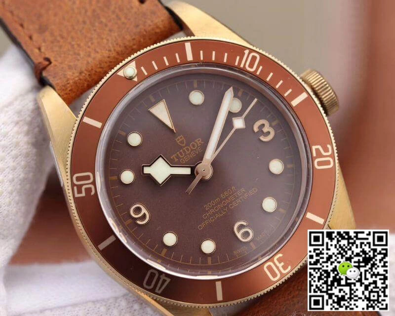 Tudor Heritage Black Bay Bronze 79250B XF Factory 1:1 Best Edition Replica Watch Swiss ETA 2824 Brown Dial