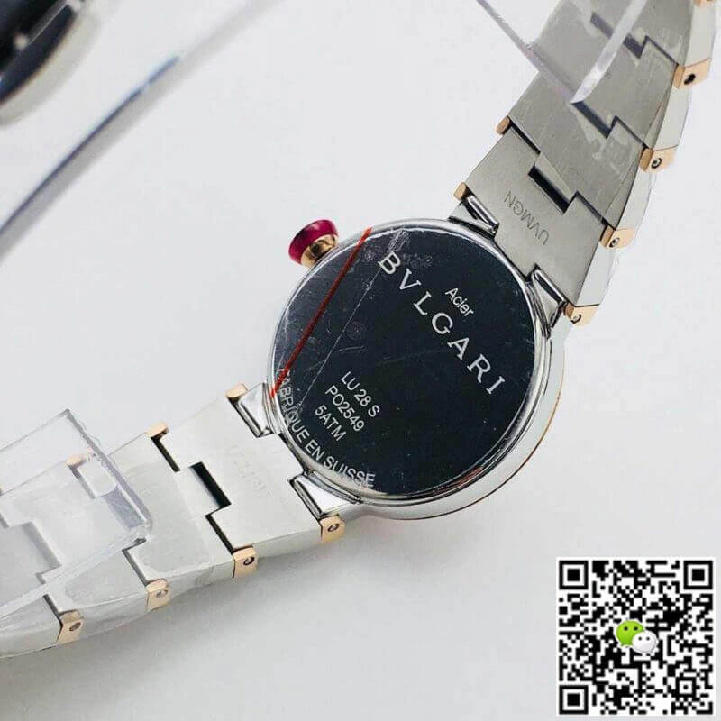 Bvlgari LVCEA 102475 BV Factory 1:1 Best Edition Replica Watch Diamond Bezel