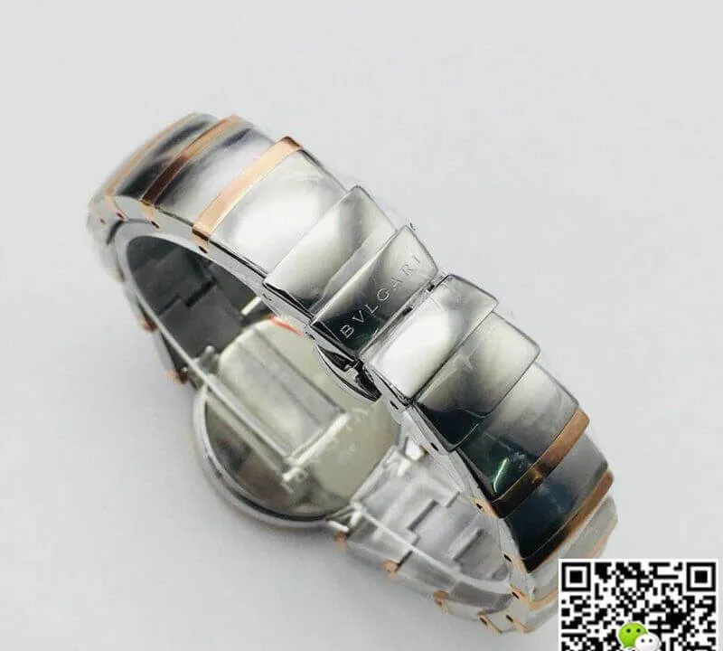Bvlgari LVCEA 102475 BV Factory 1:1 Best Edition Replica Watch Diamond Bezel