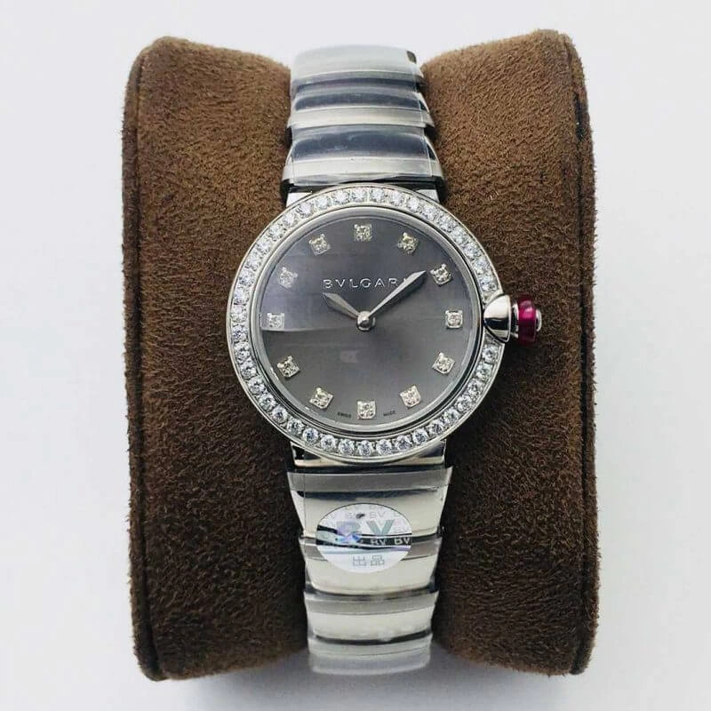 Bvlgari LVCEA BV Factory 1:1 Best Edition Replica Watch Diamond Gray Dial