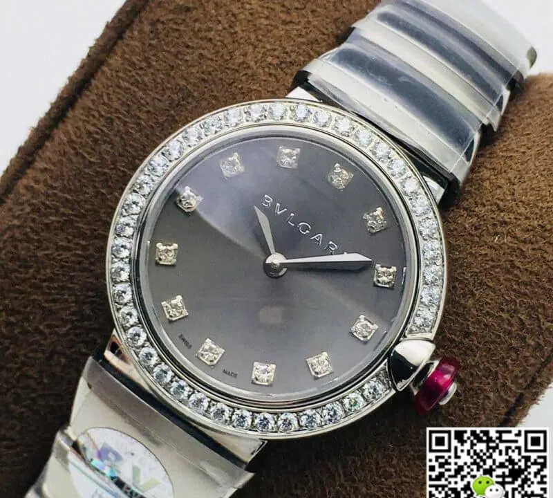 Bvlgari LVCEA BV Factory 1:1 Best Edition Replica Watch Diamond Gray Dial