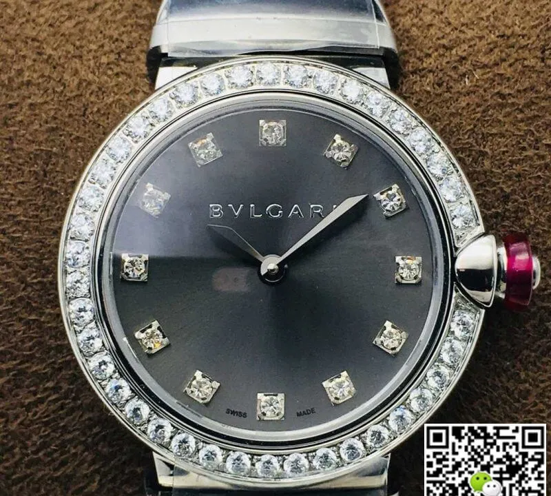 Bvlgari LVCEA BV Factory 1:1 Best Edition Replica Watch Diamond Gray Dial