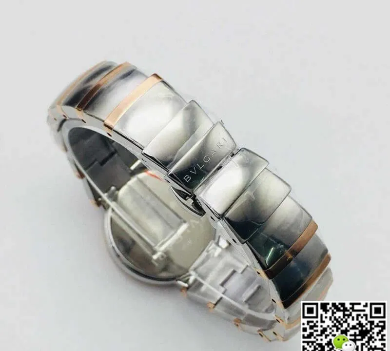 Bvlgari LVCEA BV Factory 1:1 Best Edition Replica Watch Diamond-Set Bezel