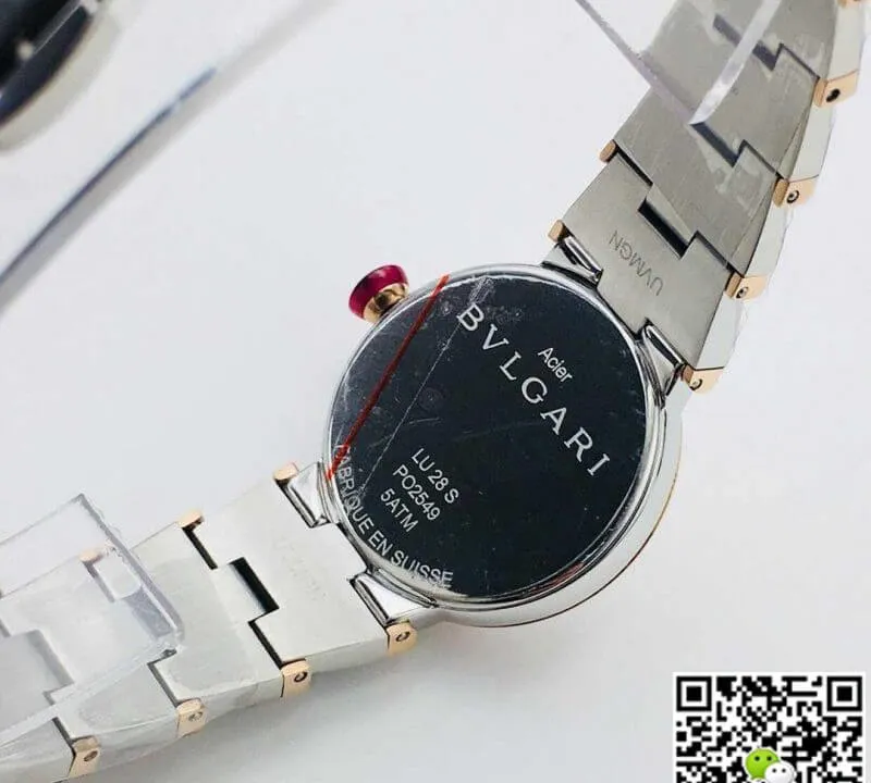 Bvlgari LVCEA BV Factory 1:1 Best Edition Replica Watch Diamond-Set Bezel