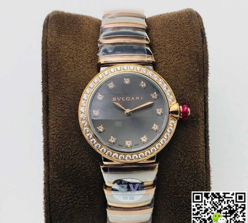 Bvlgari LVCEA BV Factory 1:1 Best Edition Replica Watch Rose Gold