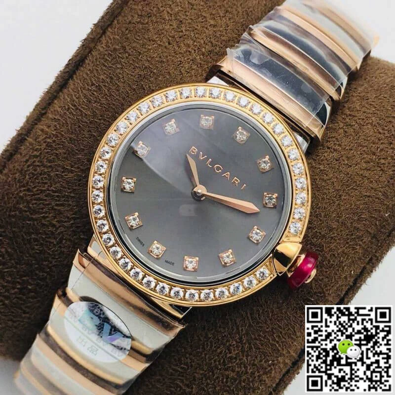 Bvlgari LVCEA BV Factory 1:1 Best Edition Replica Watch Rose Gold