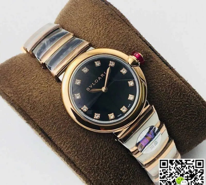Bvlgari LVCEA BV Factory 1:1 Best Edition Replica Watch Rose Gold