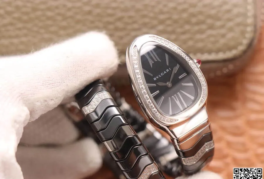 Bvlgari Serpenti 102129 BV Factory 1:1 Best Edition Replica Watch Stainless Steel
