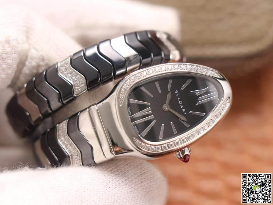 Bvlgari Serpenti 102129 BV Factory 1:1 Best Edition Replica Watch Stainless Steel