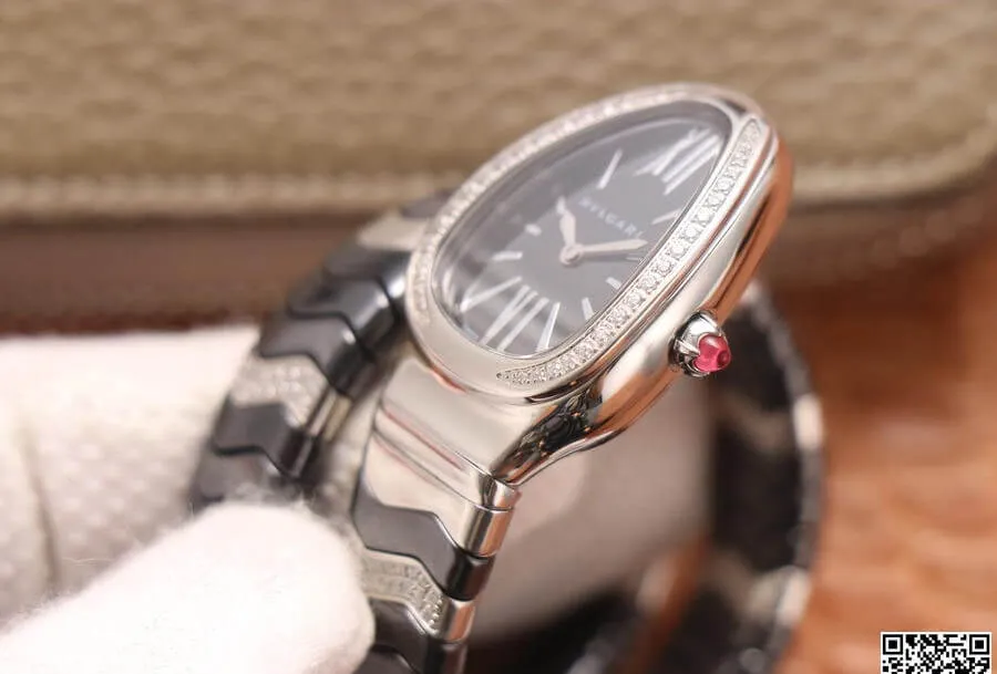 Bvlgari Serpenti 102129 BV Factory 1:1 Best Edition Replica Watch Stainless Steel
