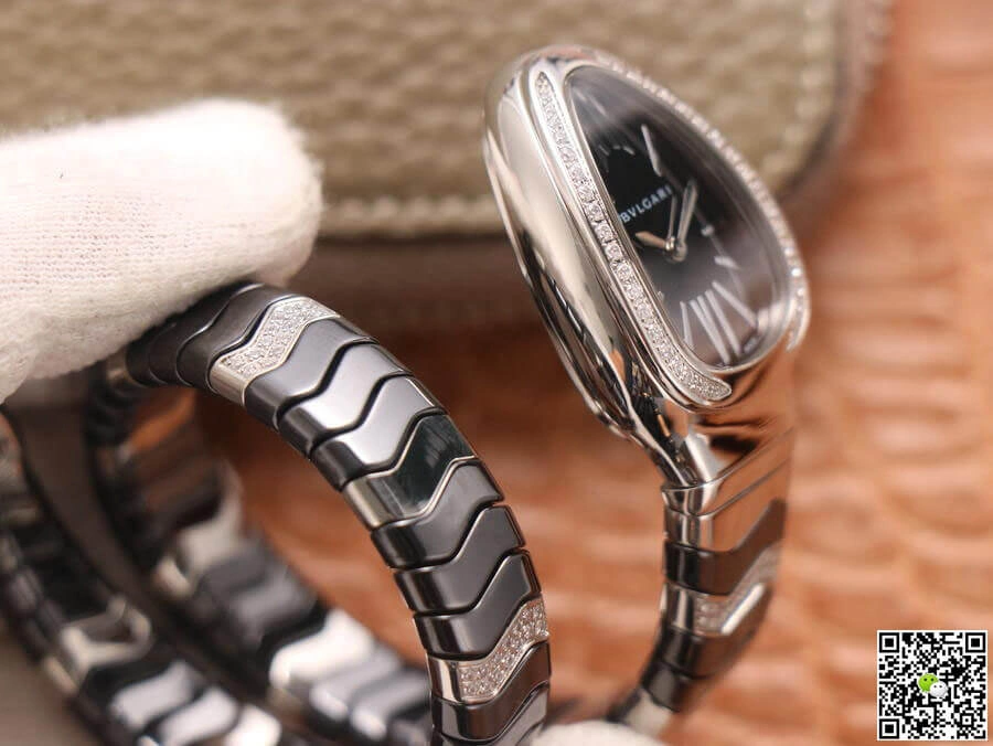 Bvlgari Serpenti 102129 BV Factory 1:1 Best Edition Replica Watch Stainless Steel