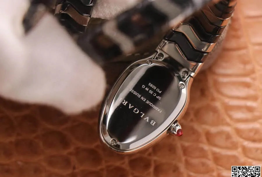Bvlgari Serpenti 102129 BV Factory 1:1 Best Edition Replica Watch Stainless Steel