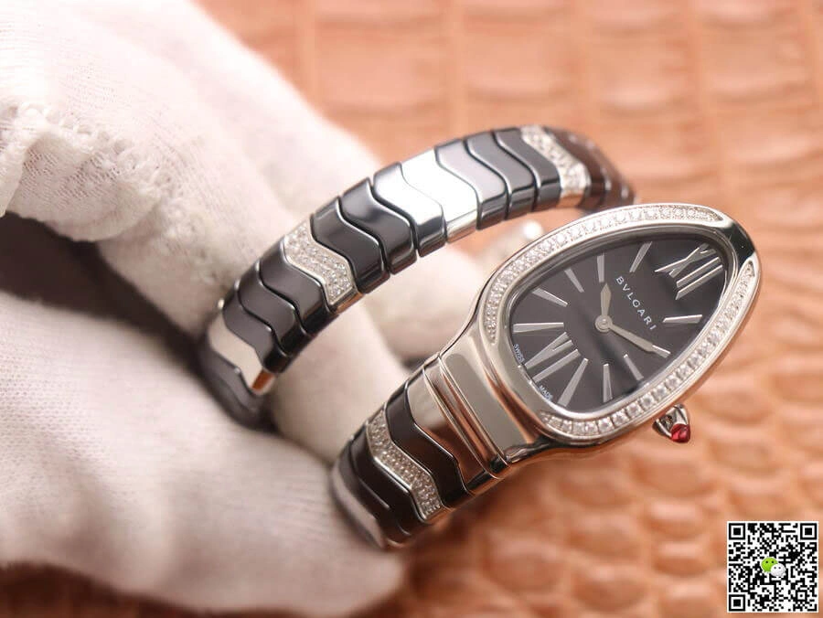 Bvlgari Serpenti 102129 BV Factory 1:1 Best Edition Replica Watch Stainless Steel