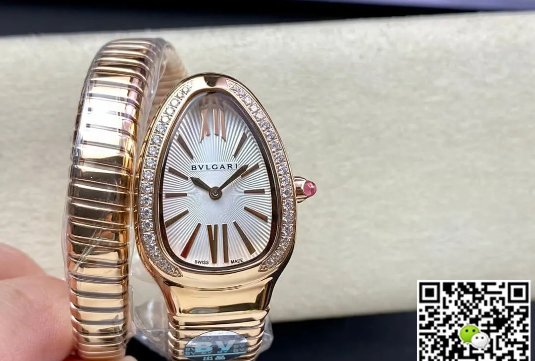 Bvlgari Serpenti 103003 BV Factory 1:1 Best Edition Replica Watch Rose Gold Case