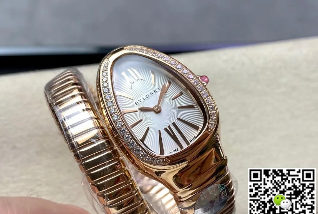 Bvlgari Serpenti 103003 BV Factory 1:1 Best Edition Replica Watch Rose Gold Case