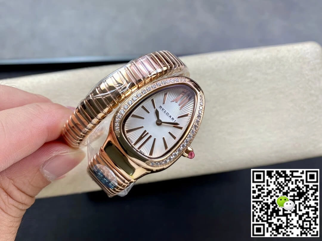 Bvlgari Serpenti 103003 BV Factory 1:1 Best Edition Replica Watch Rose Gold Case