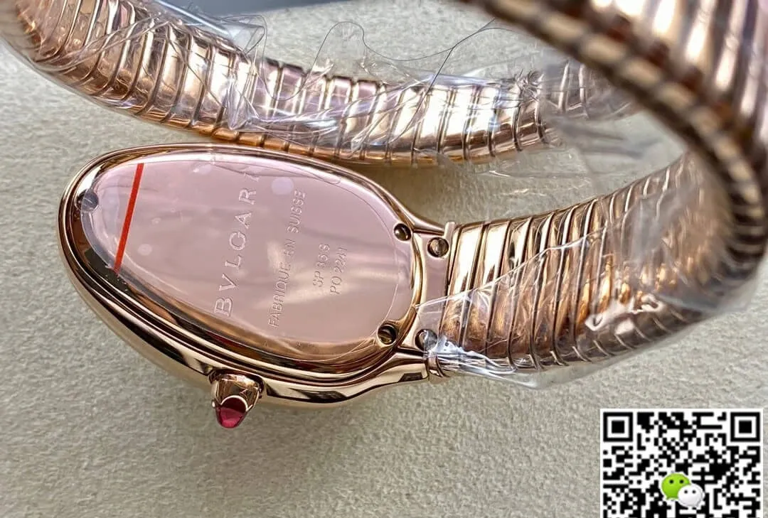 Bvlgari Serpenti 103003 BV Factory 1:1 Best Edition Replica Watch Rose Gold Case