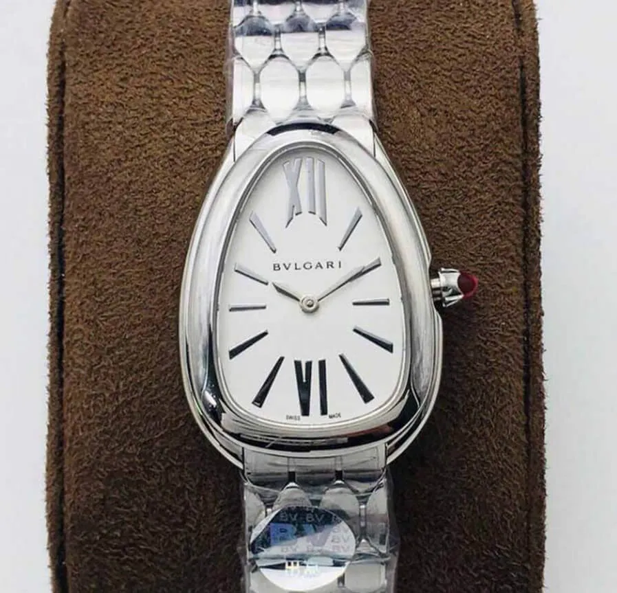 Bvlgari Serpenti 103141 BV Factory 1:1 Best Edition Replica Watch Silver Case