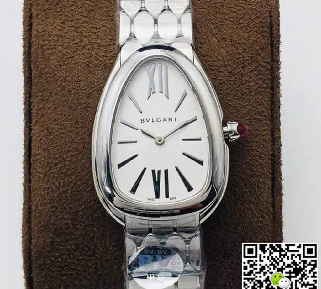 Bvlgari Serpenti 103141 BV Factory 1:1 Best Edition Replica Watch Silver Case