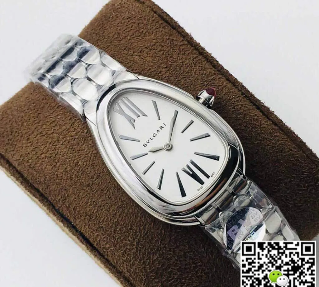 Bvlgari Serpenti 103141 BV Factory 1:1 Best Edition Replica Watch Silver Case