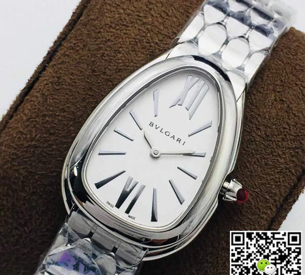Bvlgari Serpenti 103141 BV Factory 1:1 Best Edition Replica Watch Silver Case
