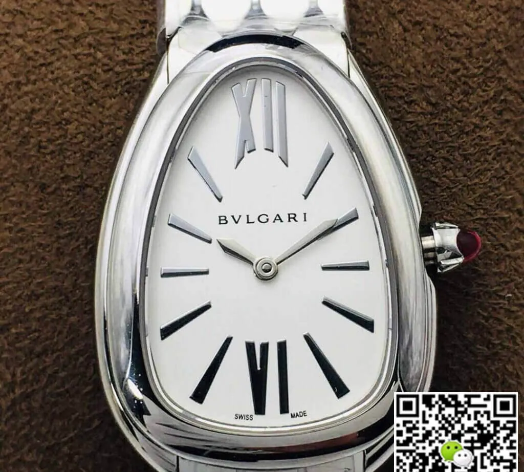 Bvlgari Serpenti 103141 BV Factory 1:1 Best Edition Replica Watch Silver Case