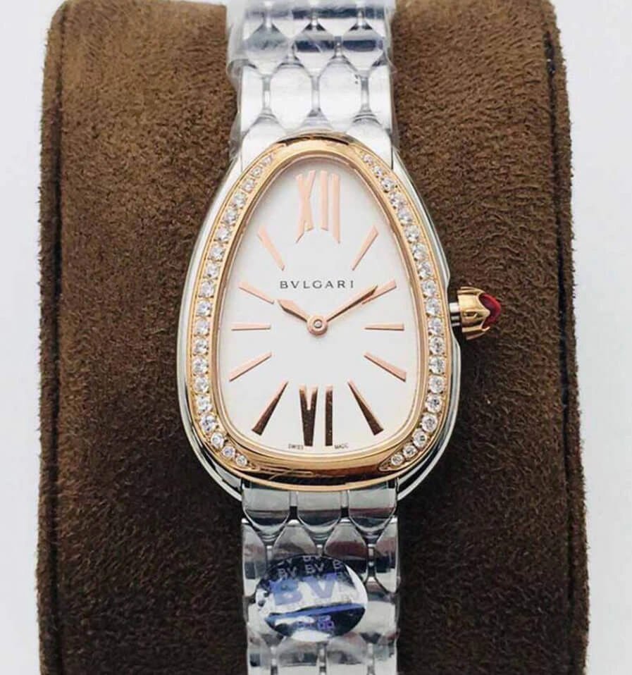 Bvlgari Serpenti 103143 BV Factory 1:1 Best Edition Replica Watch Diamond Bezel