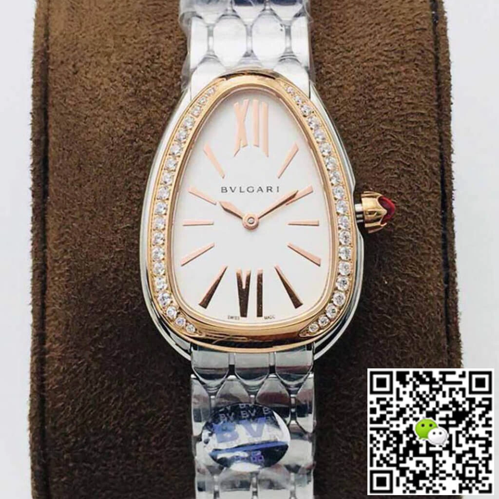 Bvlgari Serpenti 103143 BV Factory 1:1 Best Edition Replica Watch Diamond Bezel