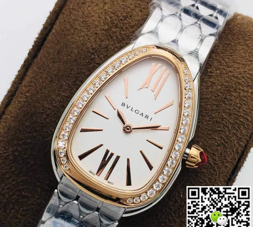 Bvlgari Serpenti 103143 BV Factory 1:1 Best Edition Replica Watch Diamond Bezel
