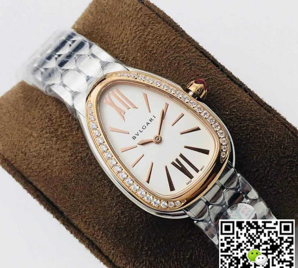 Bvlgari Serpenti 103143 BV Factory 1:1 Best Edition Replica Watch Diamond Bezel