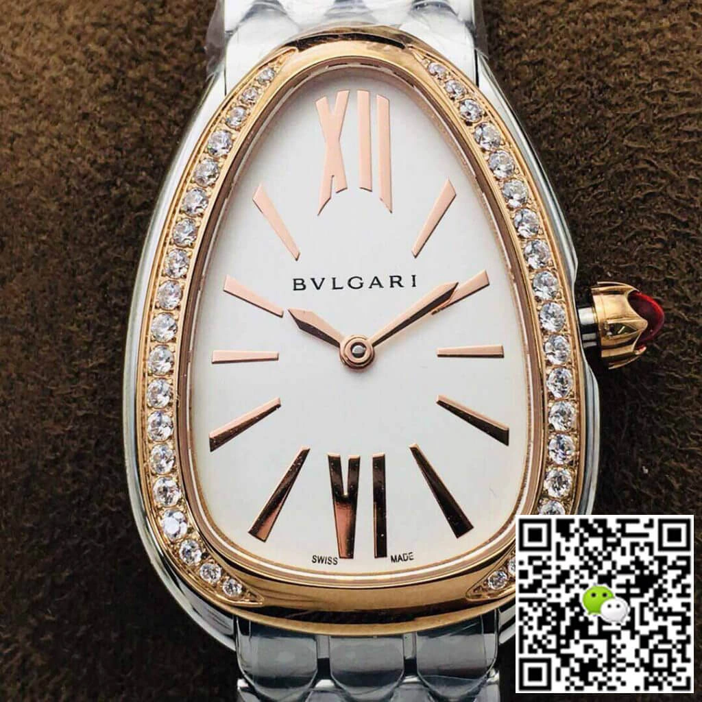 Bvlgari Serpenti 103143 BV Factory 1:1 Best Edition Replica Watch Diamond Bezel